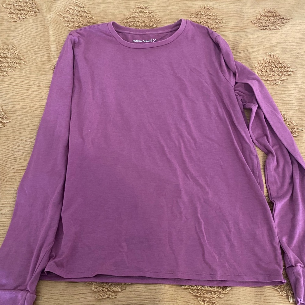 outdoor voices long sleeve